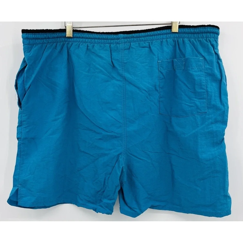 Vintage Wave Zone Swim Trunks Mesh Lined Size XL Pockets Drawstring Nylon